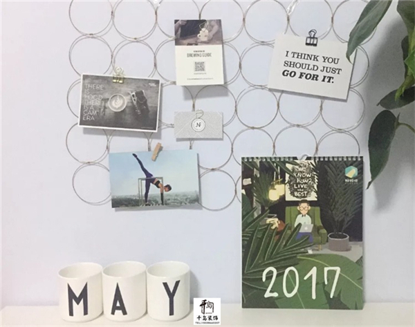 綠色照片墻，抒寫自然氣息